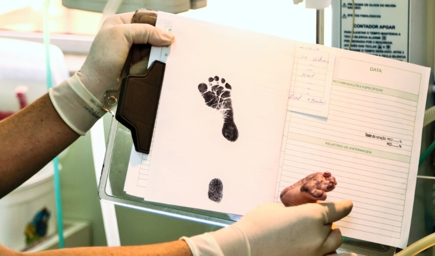 How to Get Copy of Baby Footprints from Hospital